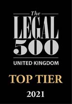 Legal 500 Top Tier Firm