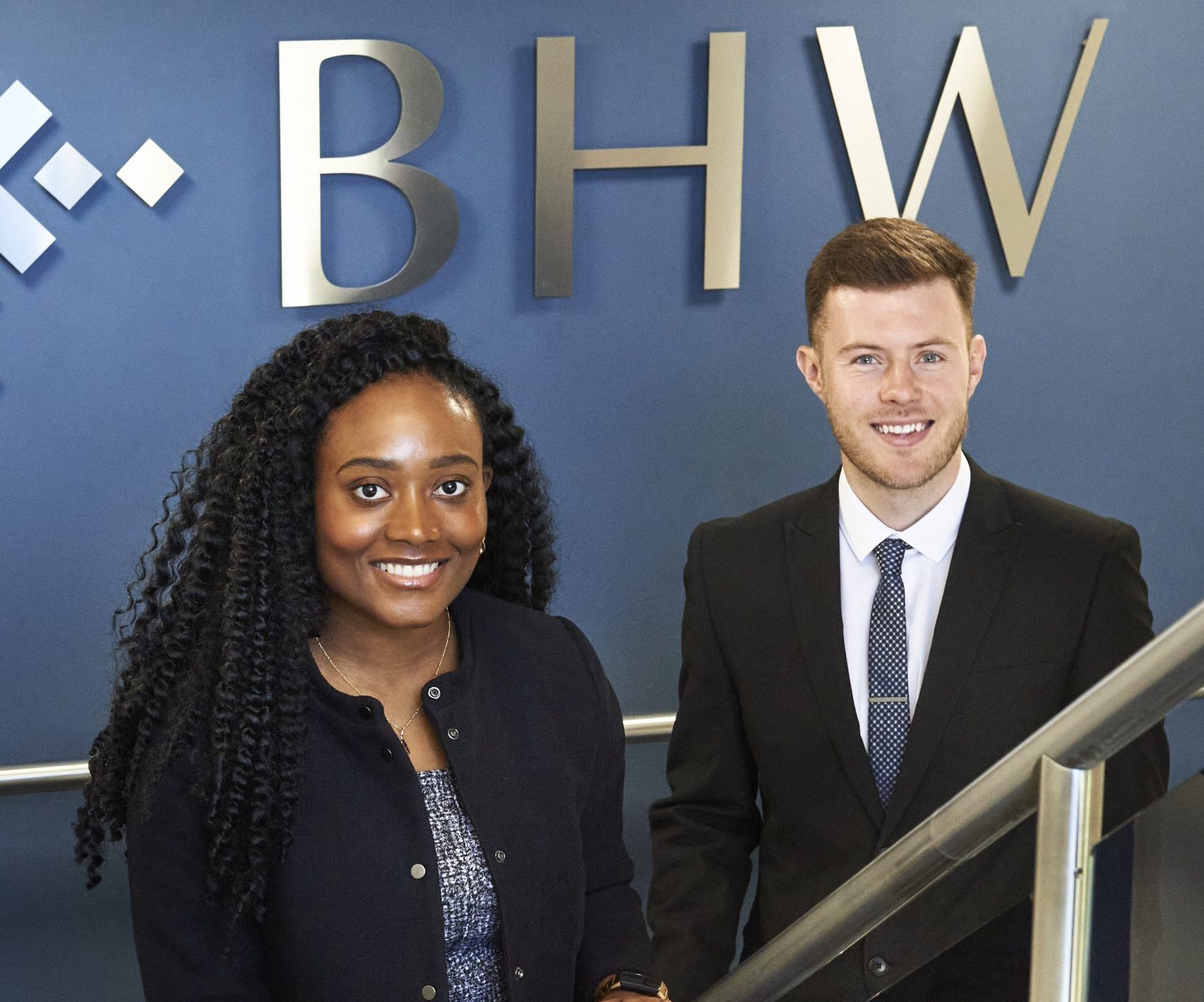 Ruby Momoh and Joe Lowe of BHW Solicitors